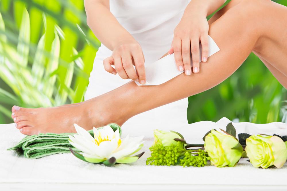 épilation des jambes
